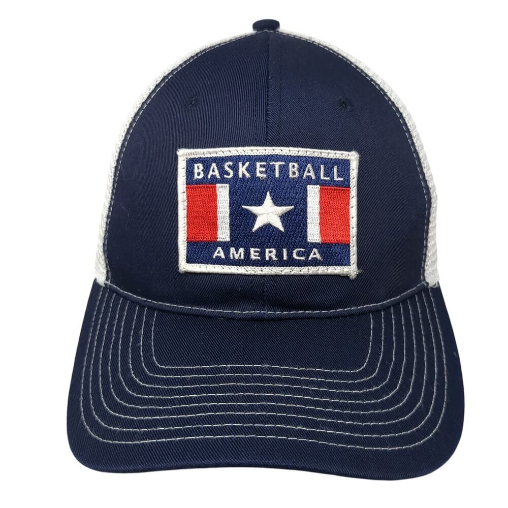 Basketball America Toddler Snapback Trucker Cap Blue OS Adjustable Sweet Caps